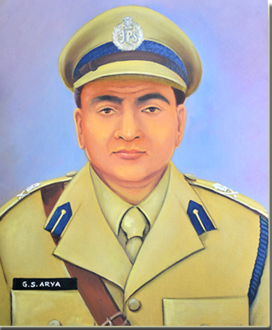 Shri G.S.Arya, IPS<br>Batch - 1950, Cadre - UP