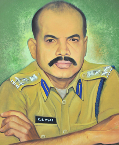 Shri K.S.Vyas, IPS<br>Batch - 1974, Cadre - AP